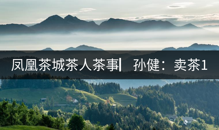 鳳凰茶城茶人茶事▏孫?。嘿u(mài)茶15年，對(duì)普洱茶還猶如初見(jiàn)