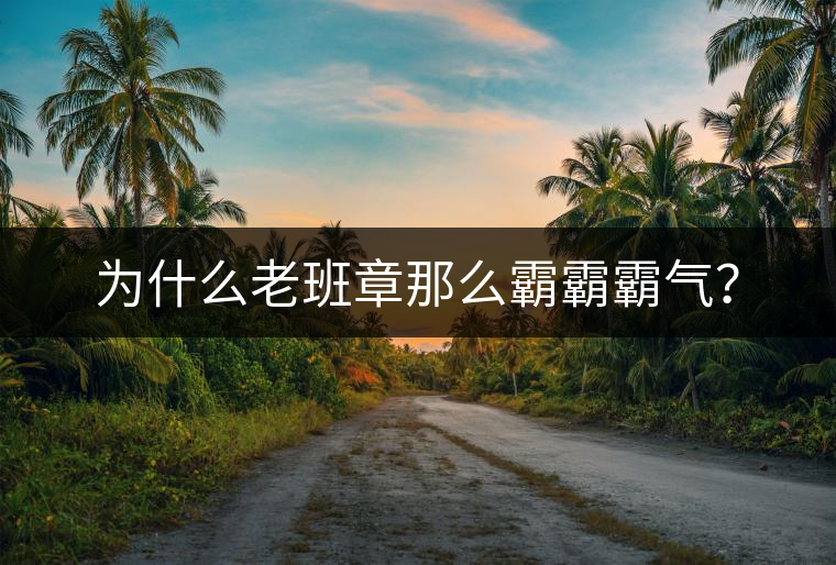 為什么老班章那么霸霸霸氣？