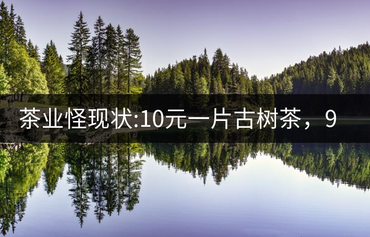 茶業(yè)怪現(xiàn)狀:10元一片古樹茶，90年代彎弓熟普再現(xiàn)“神話...茶業(yè)怪現(xiàn)狀：10元一片古樹茶，90年代彎弓熟普再現(xiàn)“神話”