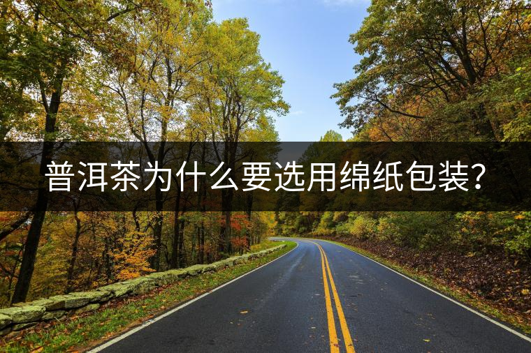 普洱茶為什么要選用綿紙包裝？