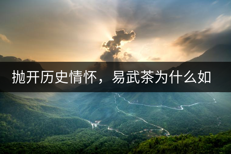 拋開歷史情懷，易武茶為什么如此受歡迎？