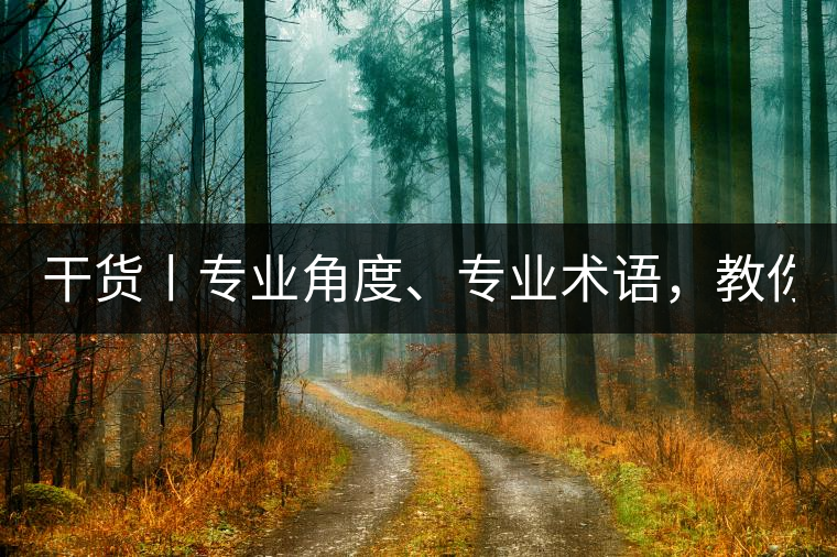 干貨丨專業(yè)角度、專業(yè)術(shù)語(yǔ)，教你評(píng)判茶葉！