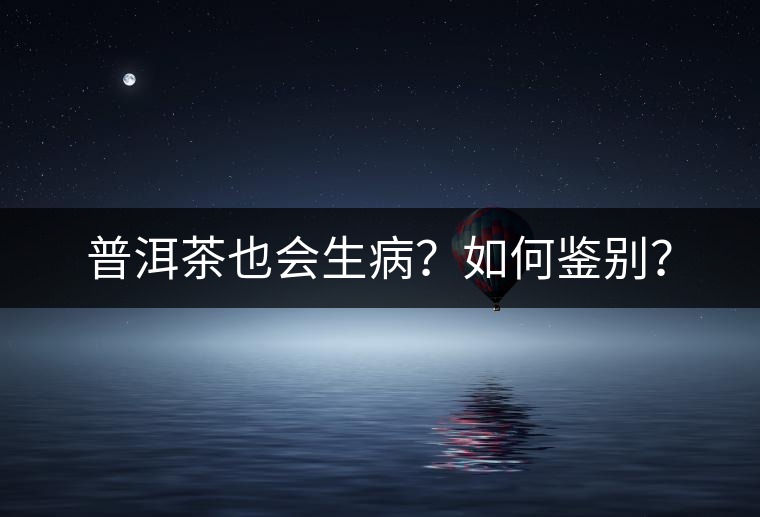 普洱茶也會生?。咳绾舞b別？