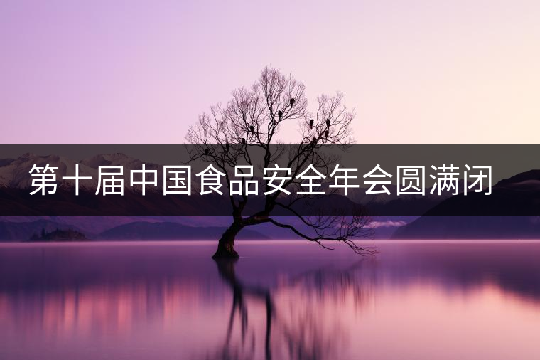 第十屆中國食品安全年會圓滿閉幕 普洱茶膏企業(yè)獲多項大獎