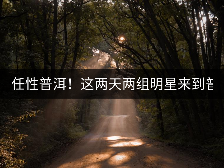 任性普洱！這兩天兩組明星來(lái)到普洱！