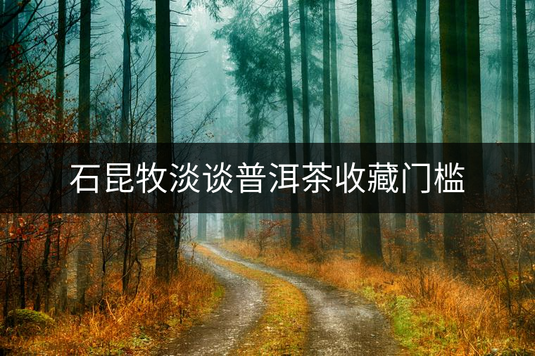 石昆牧淡談普洱茶收藏門檻