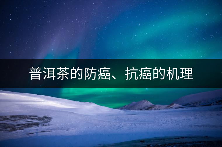普洱茶的防癌、抗癌的機(jī)理