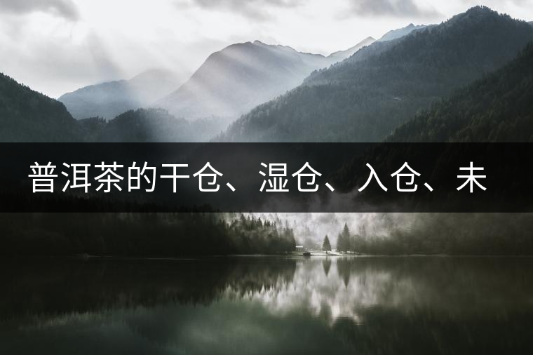 普洱茶的干倉、濕倉、入倉、未入倉及辨識區(qū)分