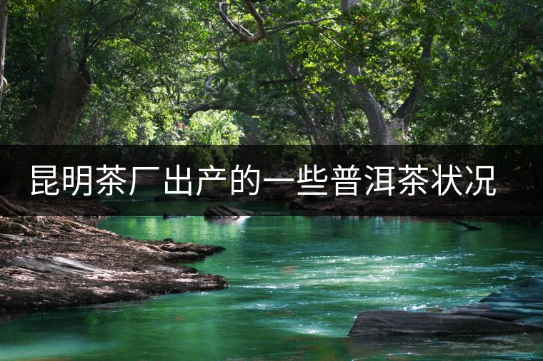 昆明茶廠出產(chǎn)的一些普洱茶狀況是怎樣？