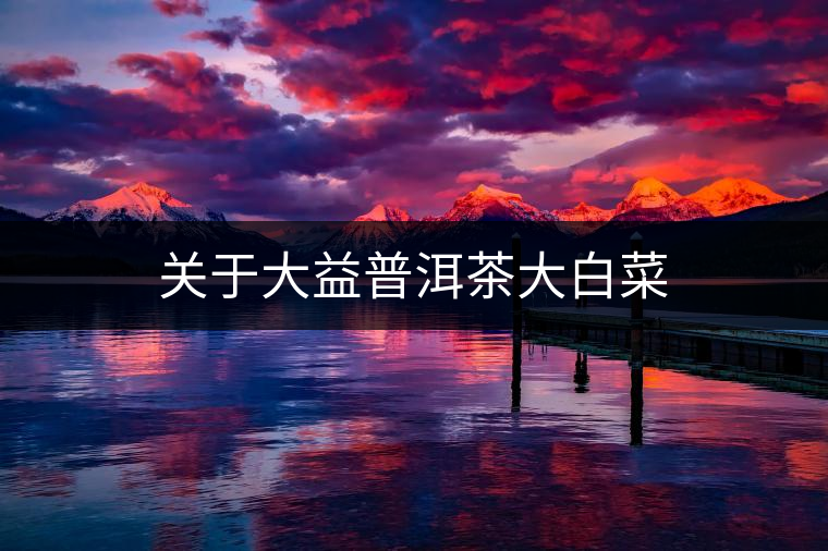 關(guān)于大益普洱茶大白菜