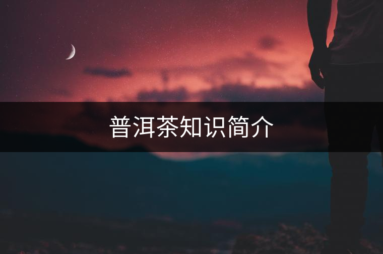 普洱茶知識(shí)簡(jiǎn)介