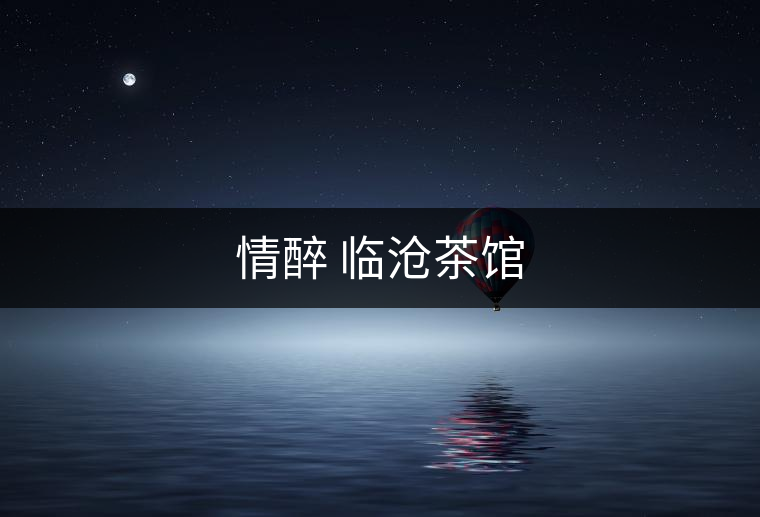 情醉 臨滄茶館