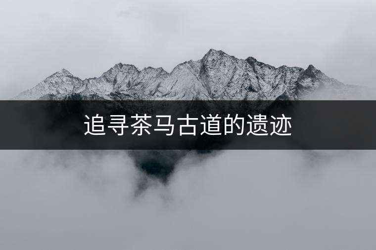 追尋茶馬古道的遺跡