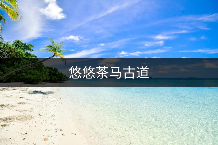 悠悠茶馬古道