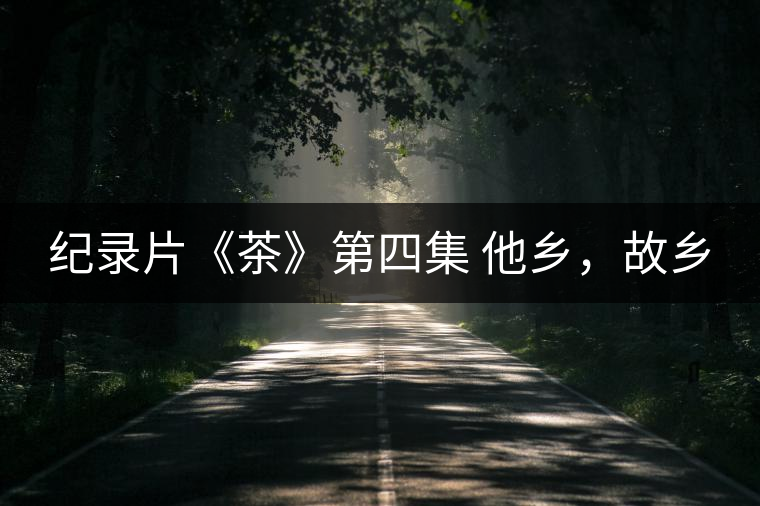 紀(jì)錄片《茶》第四集 他鄉(xiāng),故鄉(xiāng) 紀(jì)錄片《茶》第四集 他鄉(xiāng),故鄉(xiāng)
