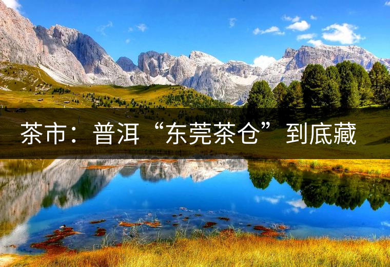 茶市：普洱“東莞茶倉(cāng)”到底藏給誰(shuí)喝？