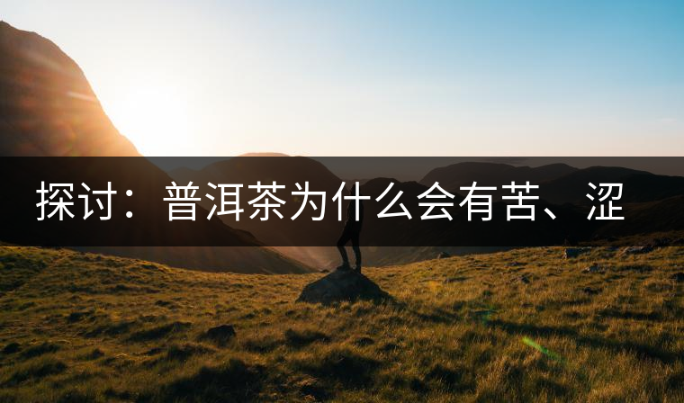 探討：普洱茶為什么會(huì)有苦、澀味兒？