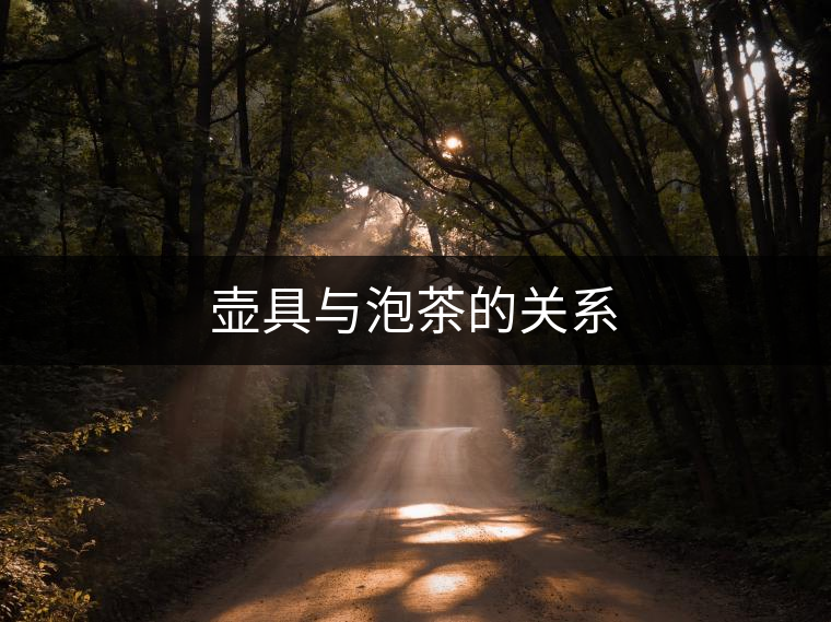 壺具與泡茶的關(guān)系