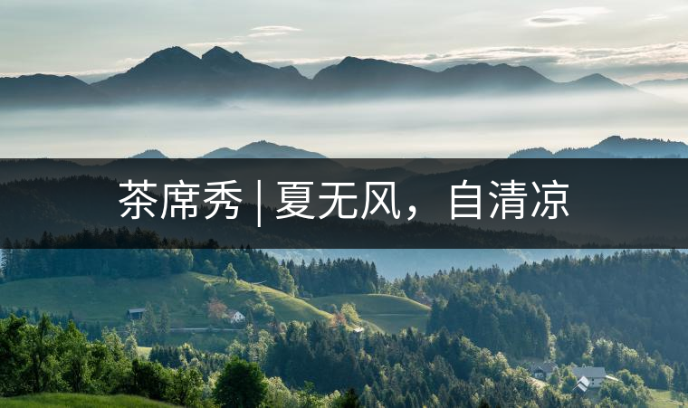 茶席秀 | 夏無風(fēng)，自清涼