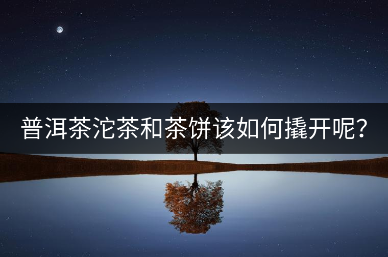 普洱茶沱茶和茶餅該如何撬開呢？