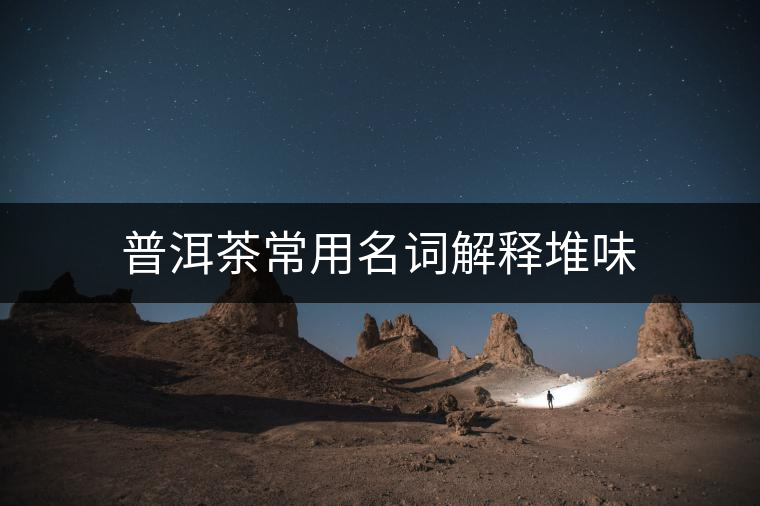 普洱茶常用名詞解釋堆味