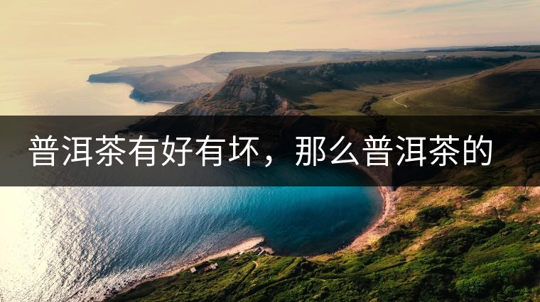 普洱茶有好有壞，那么普洱茶的品質(zhì)要怎么判斷？