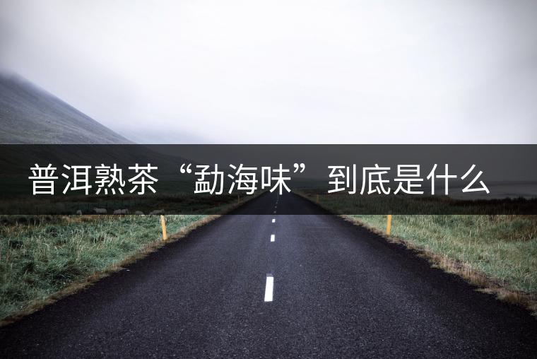 普洱熟茶“勐海味”到底是什么味 普洱熟茶“勐海味”到底是什么味