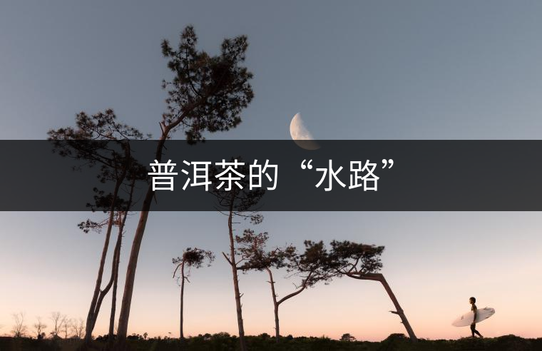 普洱茶的“水路” 普洱茶的“水路”