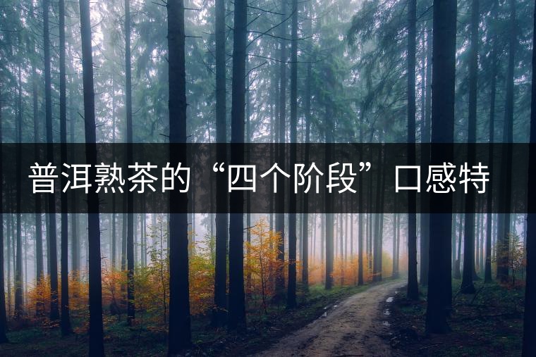 普洱熟茶的“四個(gè)階段”口感特點(diǎn)