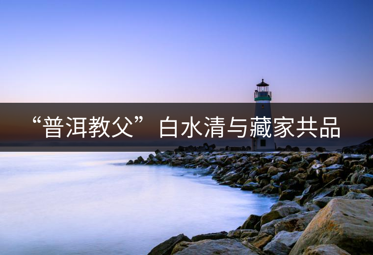 “普洱教父”白水清與藏家共品申時茶 “普洱教父”白水清與藏家共品申時茶