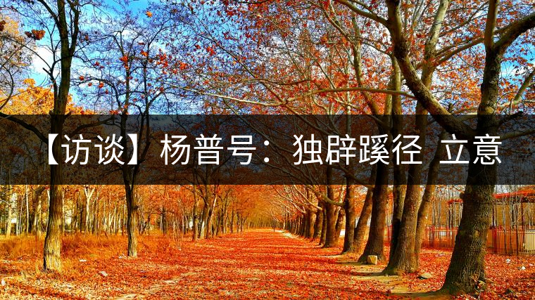 【訪談】楊普號：獨(dú)辟蹊徑  立意先行  以傳媒思維做茶