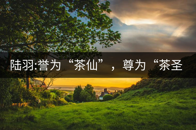 陸羽:譽(yù)為“茶仙”，尊為“茶圣”，祀為“茶神”