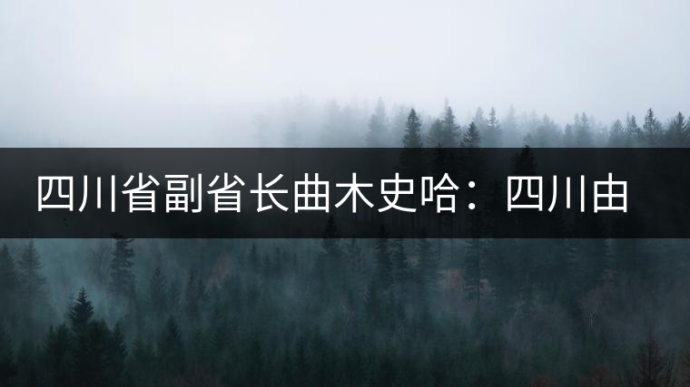 四川省副省長(zhǎng)曲木史哈：四川由茶葉大省向茶葉強(qiáng)省轉(zhuǎn)變