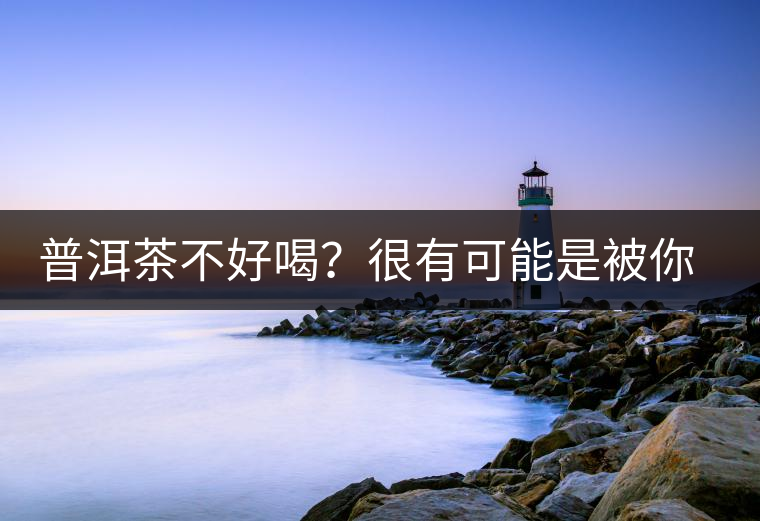 普洱茶不好喝？很有可能是被你放壞的