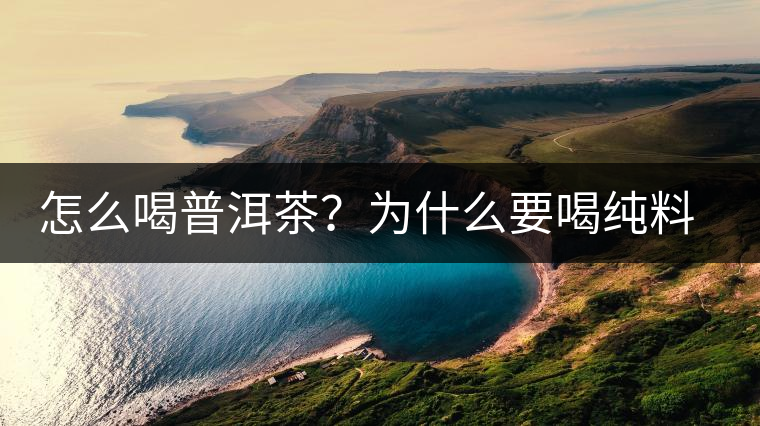 怎么喝普洱茶？為什么要喝純料普洱茶？
