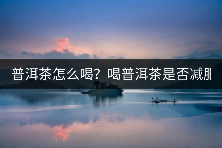 普洱茶怎么喝？喝普洱茶是否減肥？