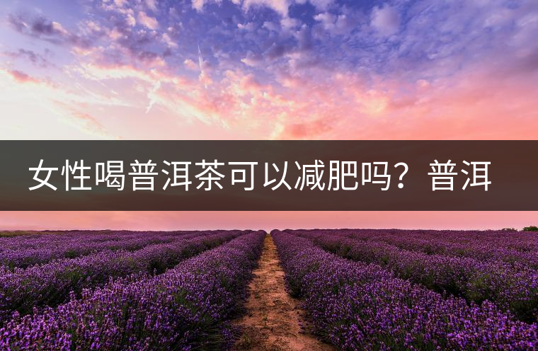 女性喝普洱茶可以減肥嗎？普洱茶的功效又有哪些呢？