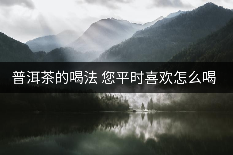普洱茶的喝法 您平時(shí)喜歡怎么喝普洱茶？