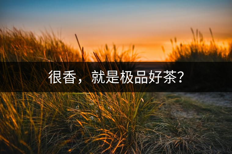 很香，就是極品好茶？