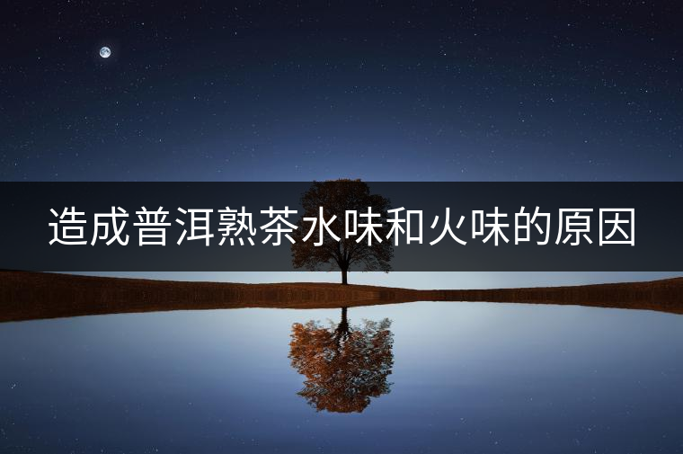 造成普洱熟茶水味和火味的原因