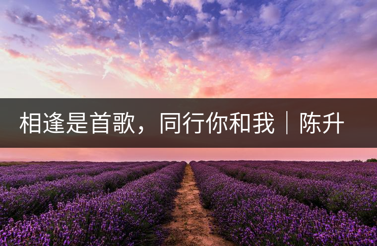 相逢是首歌，同行你和我｜陳升號與大家相約武漢茶博會！