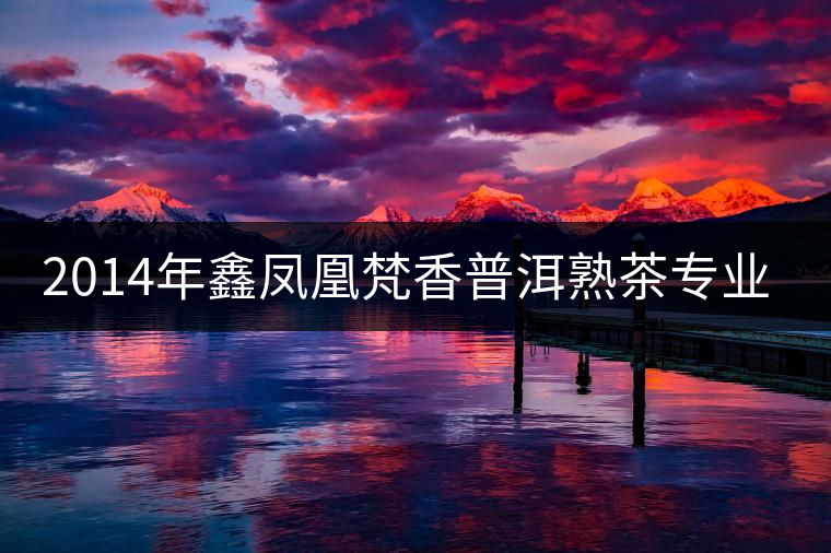 2014年鑫鳳凰梵香普洱熟茶專業(yè)品評