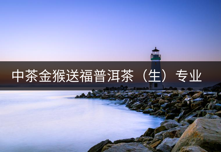 中茶金猴送福普洱茶（生）專業(yè)品評(píng)