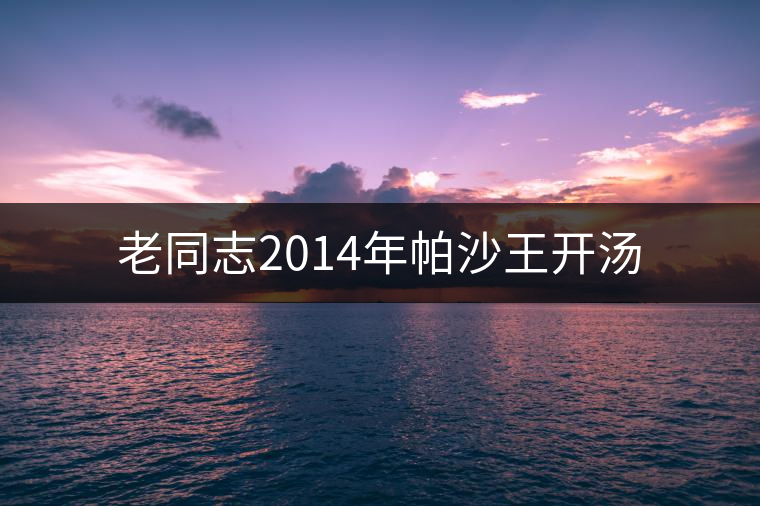 老同志2014年帕沙王開湯