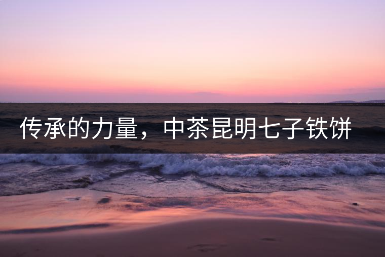 傳承的力量，中茶昆明七子鐵餅（生茶）即將上市