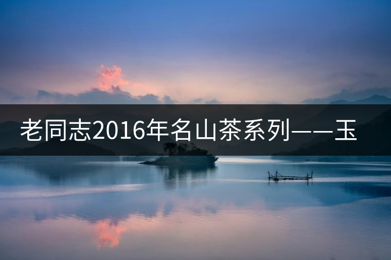 老同志2016年名山茶系列——玉壽神韻