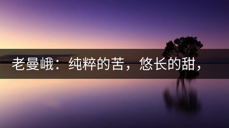 老曼峨：純粹的苦，悠長(zhǎng)的甜，茶之本味也