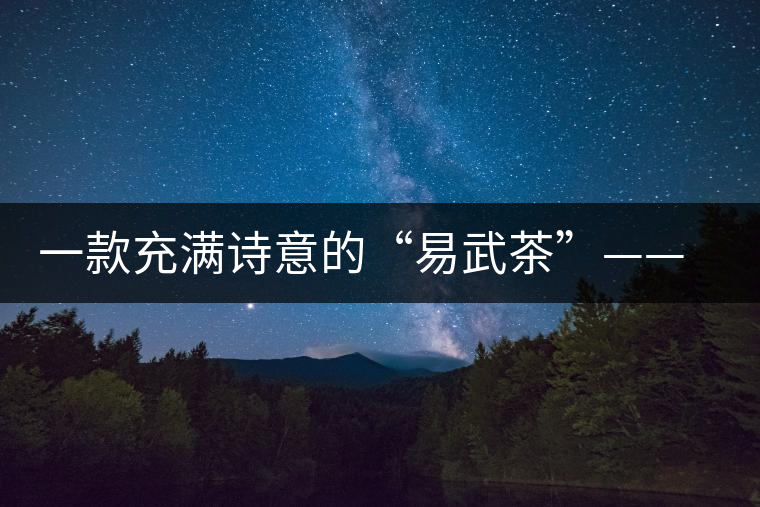 一款充滿詩意的“易武茶”——百花潭