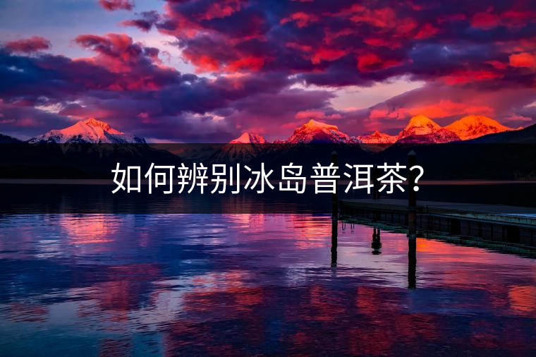 如何辨別冰島普洱茶？