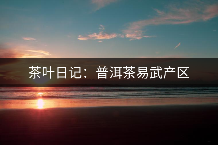 茶葉日記：普洱茶易武產(chǎn)區(qū)